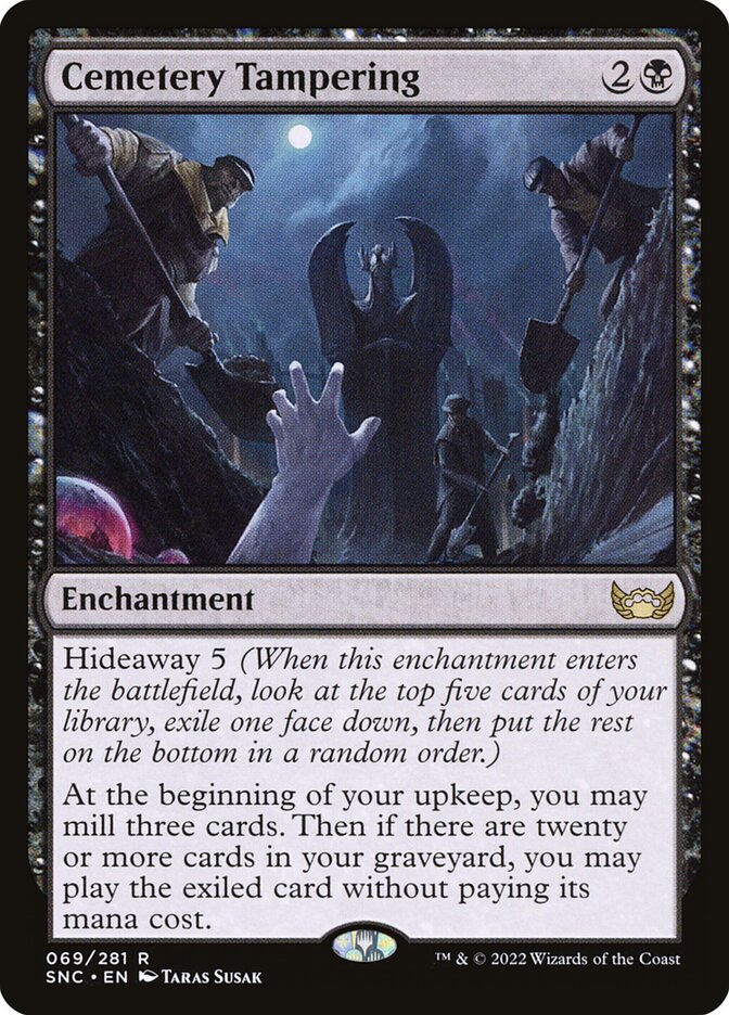 Manipulação no Cemitério / Cemetery Tampering - Magic: The Gathering - MoxLand