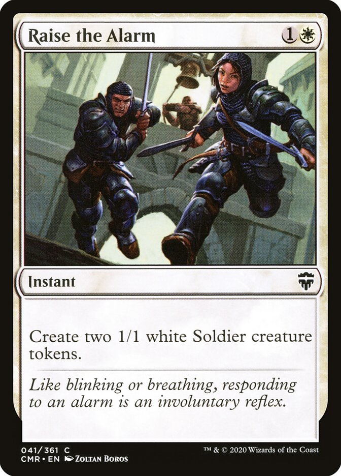 Soar o Alarme / Raise the Alarm - Magic: The Gathering - MoxLand