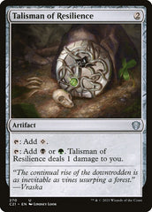 Talismã da Resiliência / Talisman of Resilience - Magic: The Gathering - MoxLand