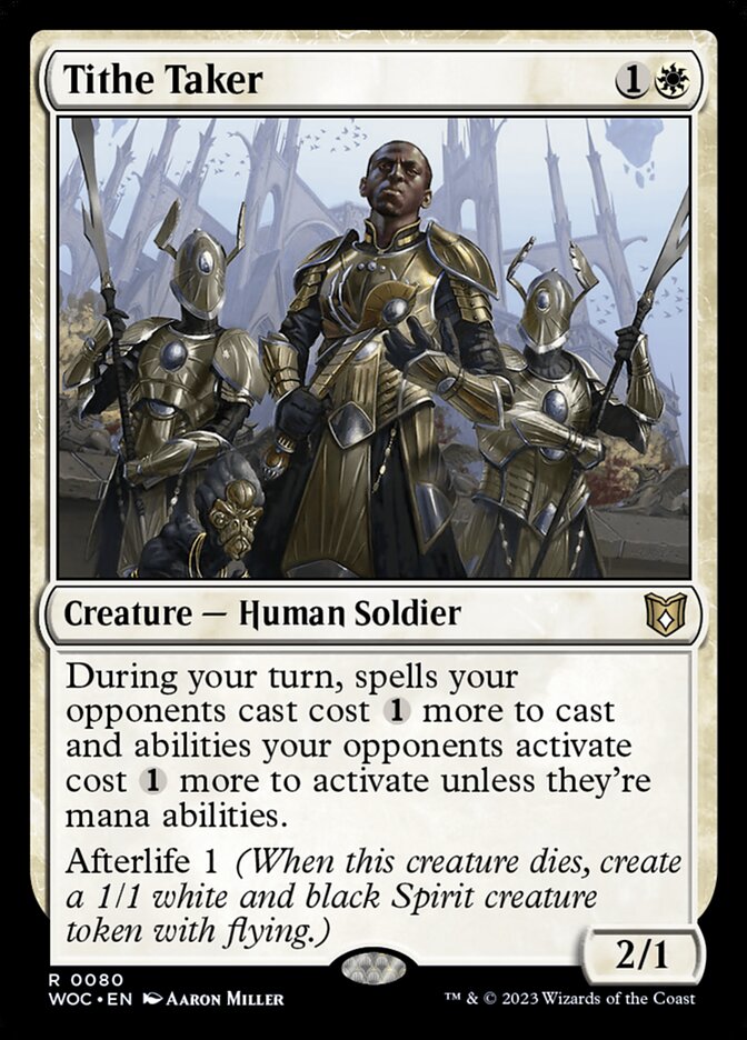 Coletor de Dízimo / Tithe Taker - Magic: The Gathering - MoxLand