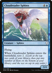 Esfinge Leitora de Nuvens / Cloudreader Sphinx - Magic: The Gathering - MoxLand