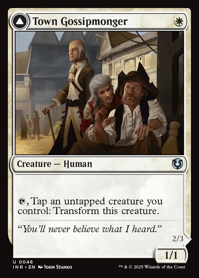 Fuxiqueira da Cidade / Town Gossipmonger - Magic: The Gathering - MoxLand