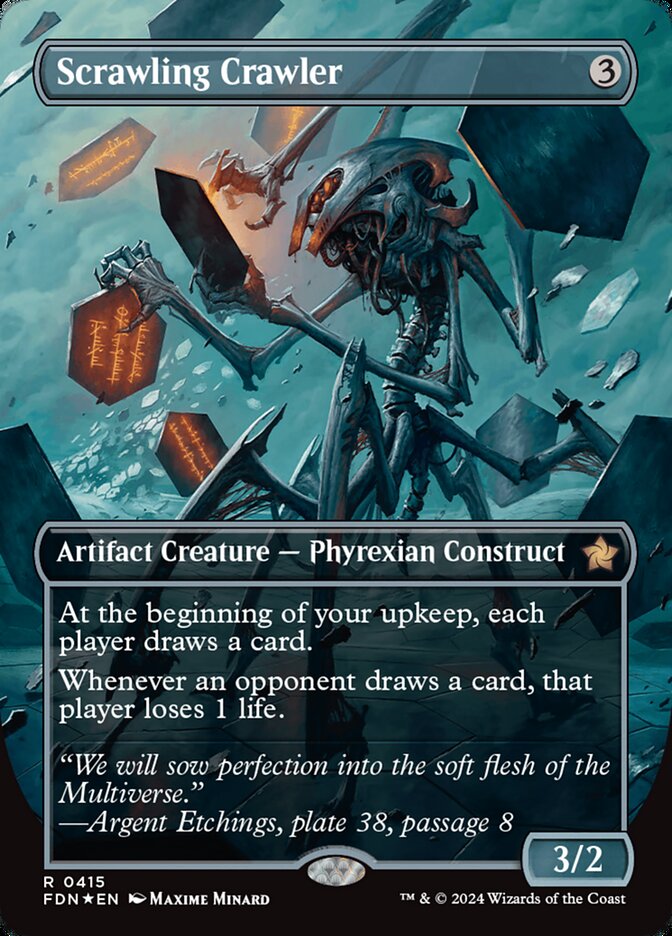 Rastejador Rabiscador / Scrawling Crawler - Magic: The Gathering - MoxLand