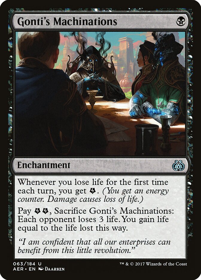 Maquinações de Gonti / Gonti's Machinations - Magic: The Gathering - MoxLand