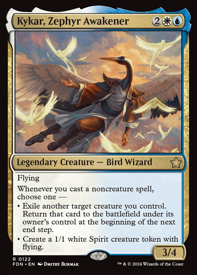 Kykar, Despertador Zéfiro / Kykar, Zephyr Awakener - Magic: The Gathering - MoxLand