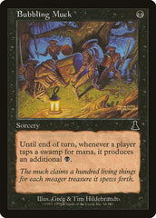 Lodo Borbulhante / Bubbling Muck - Magic: The Gathering - MoxLand