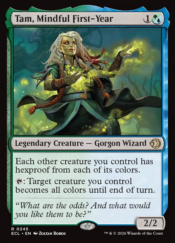 Tam, Caloura Consciente / Tam, Mindful First-Year - Magic: The Gathering - MoxLand