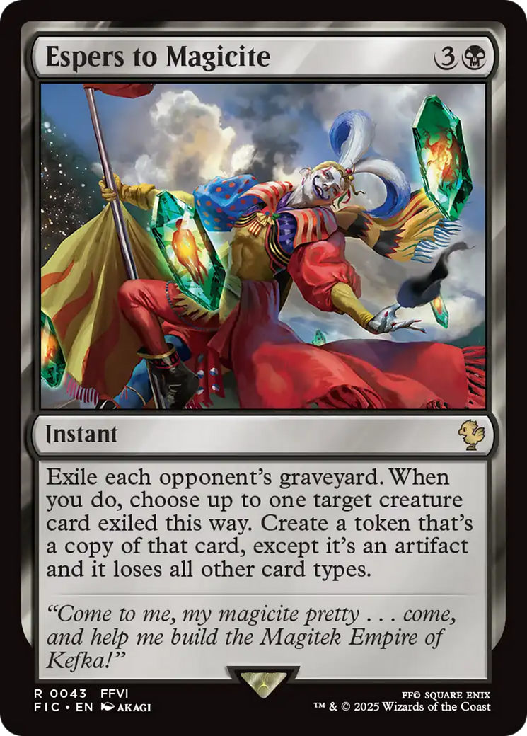 Espers to Magicite - Magic: The Gathering - MoxLand