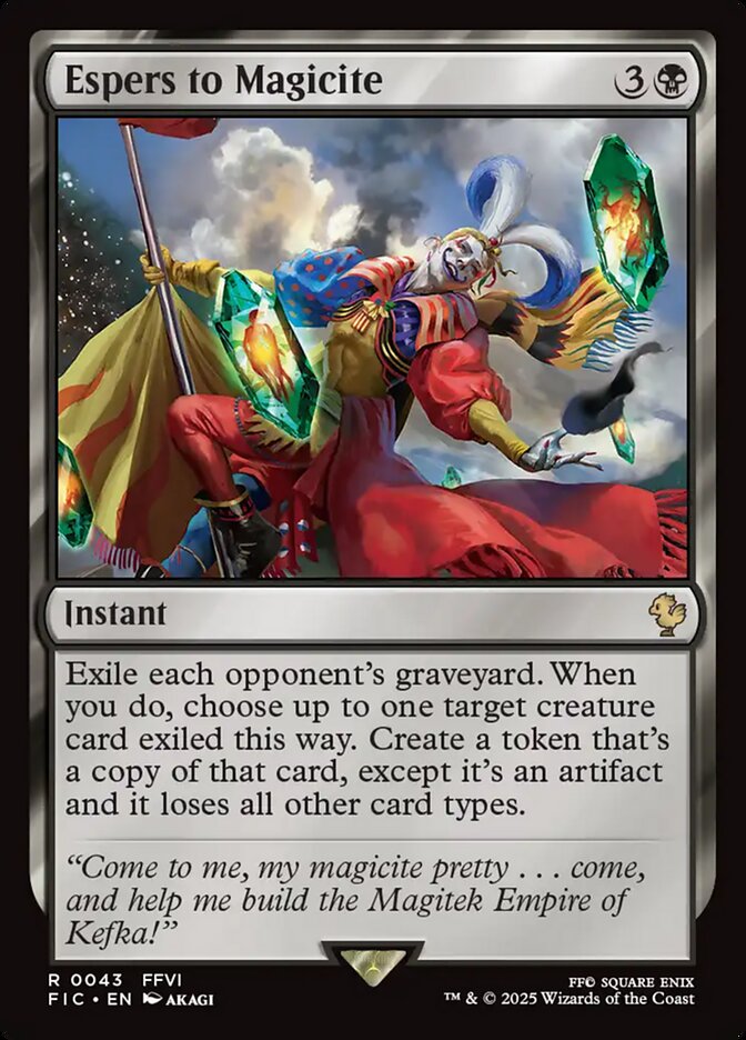 Espers to Magicite - Magic: The Gathering - MoxLand
