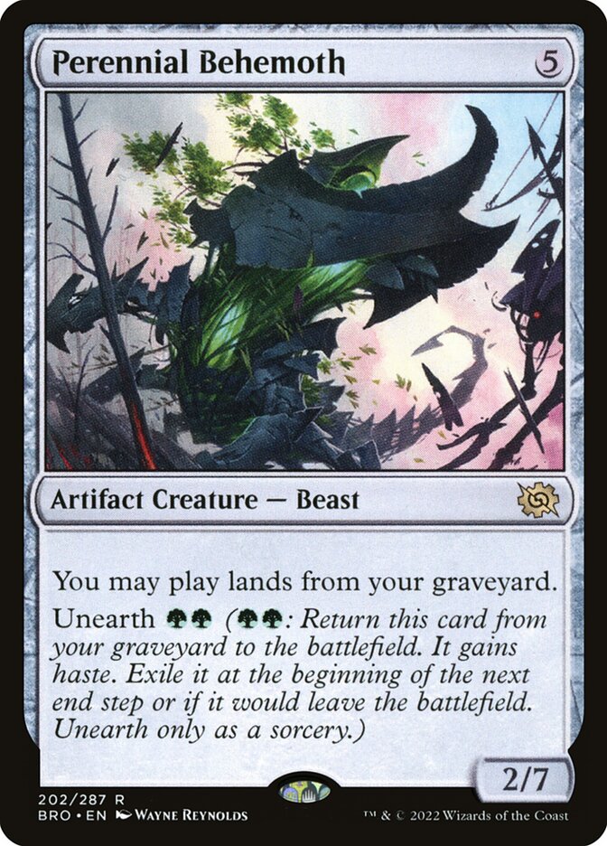 Behemoth Perene / Perennial Behemoth - Magic: The Gathering - MoxLand