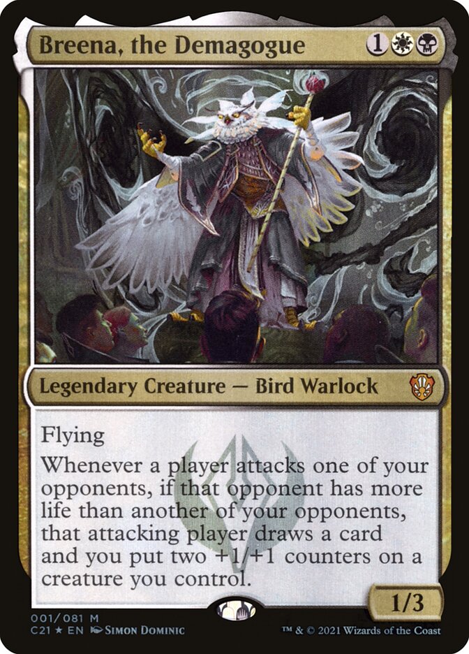 Brenna, a Demagoga / Breena, the Demagogue - Magic: The Gathering - MoxLand