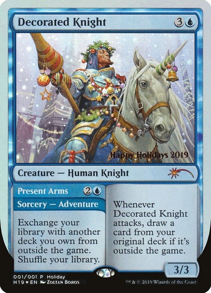 Decorated Knight - Magic: The Gathering - MoxLand