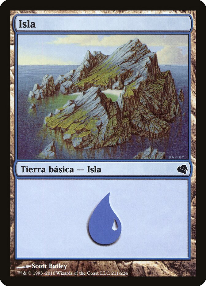 Ilha / Island - Magic: The Gathering - MoxLand