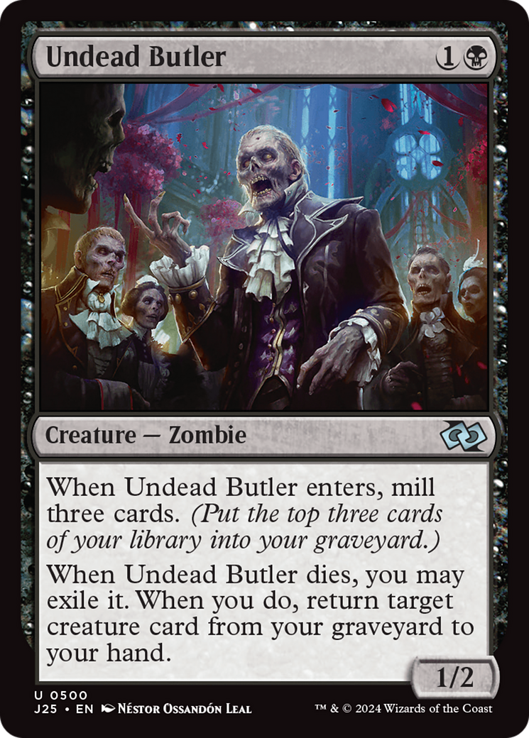 Mordomo Morto-vivo / Undead Butler - Magic: The Gathering - MoxLand