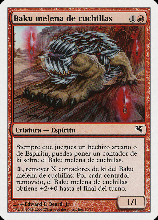 Baku de Lâminas / Blademane Baku - Magic: The Gathering - MoxLand