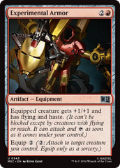 Experimental Armor - Magic: The Gathering - MoxLand