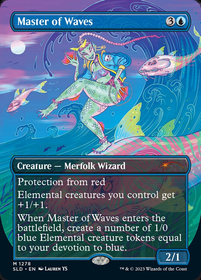 Mestre das Ondas / Master of Waves - Magic: The Gathering - MoxLand