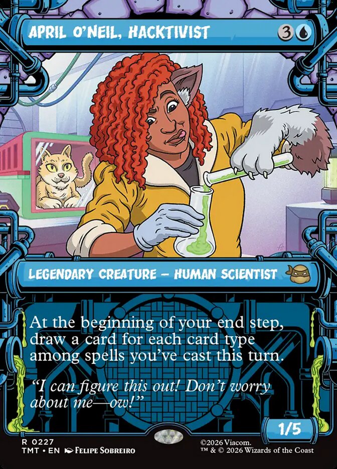 April O'Neil, Hacktivist - Magic: The Gathering - MoxLand