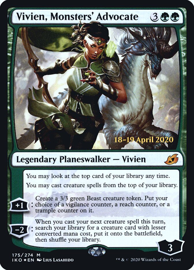 Vivien, Protetora dos Monstros / Vivien, Monsters' Advocate - Magic: The Gathering - MoxLand