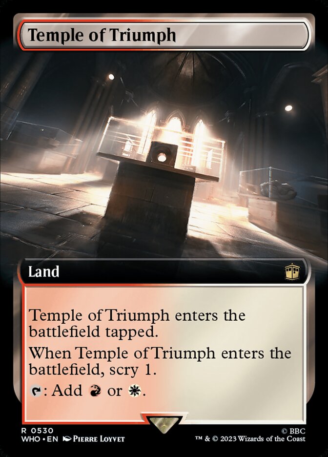 Templo do Triunfo / Temple of Triumph - Magic: The Gathering - MoxLand