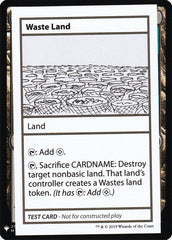 Waste Land - Magic: The Gathering - MoxLand