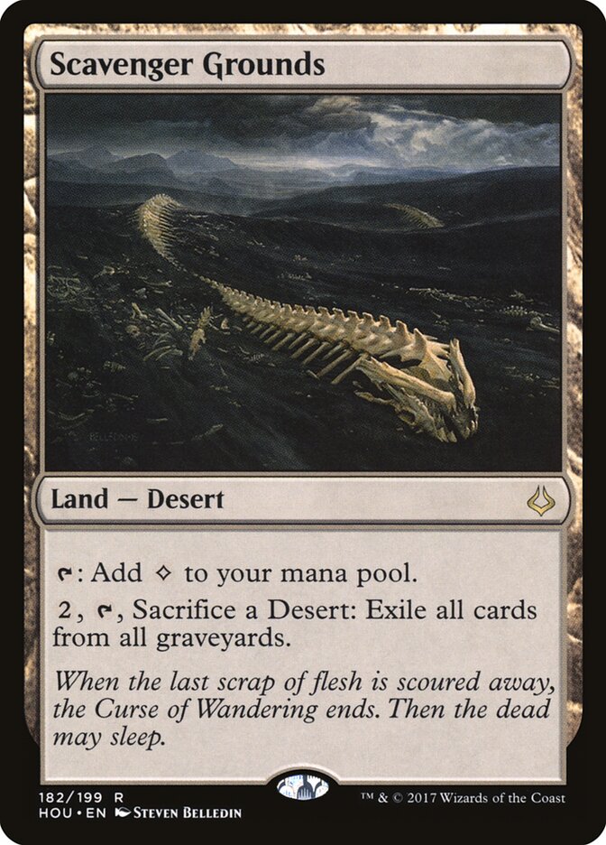 Território dos Necrófagos / Scavenger Grounds - Magic: The Gathering - MoxLand
