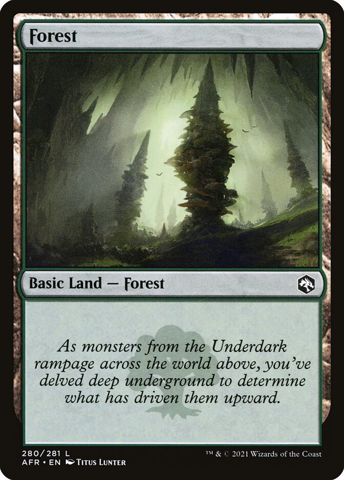 Floresta / Forest - Magic: The Gathering - MoxLand