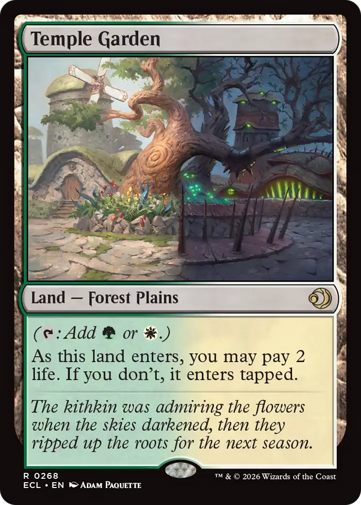 Jardim do Templo / Temple Garden - Magic: The Gathering - MoxLand