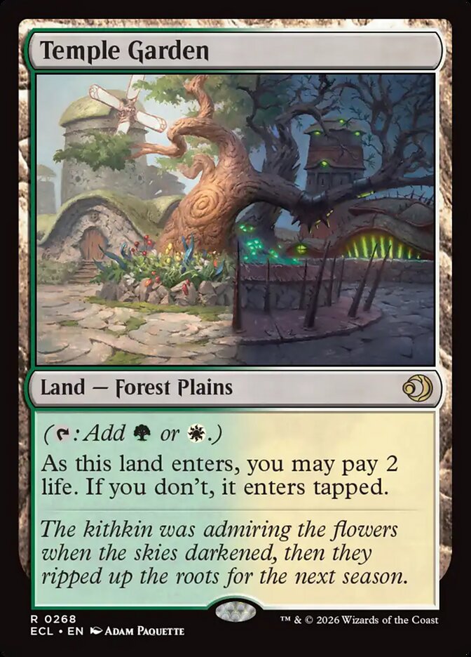 Jardim do Templo / Temple Garden - Magic: The Gathering - MoxLand