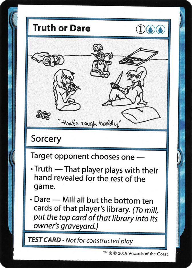 Truth or Dare - Magic: The Gathering - MoxLand