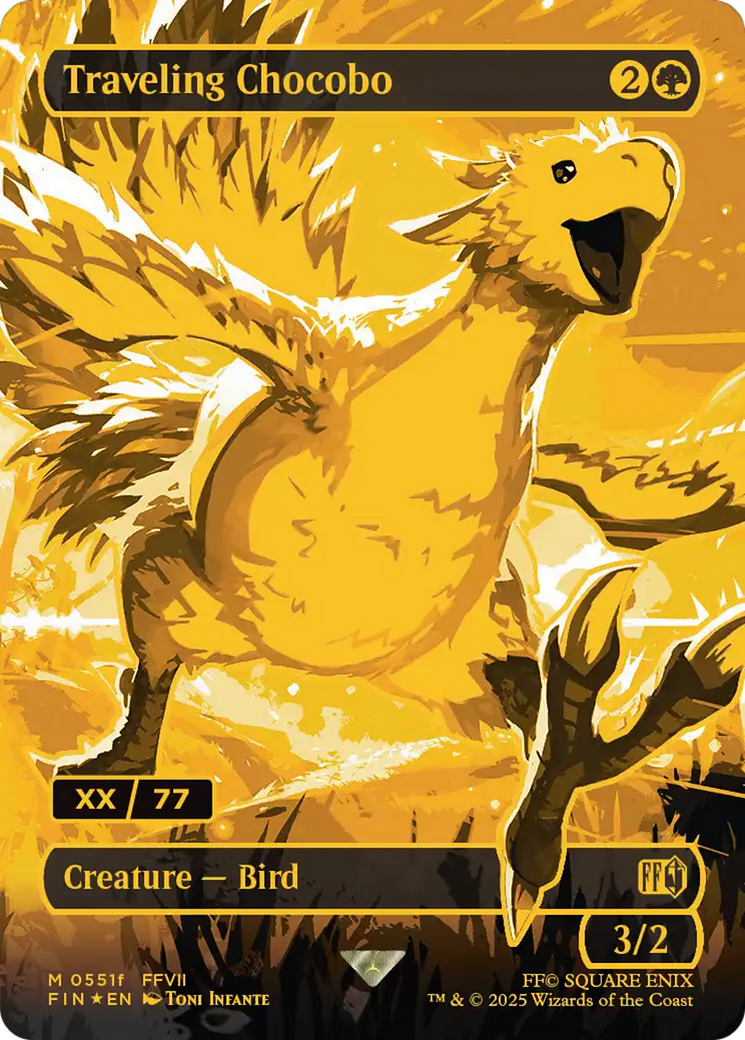 Chocobo Viajante / Traveling Chocobo - Magic: The Gathering - MoxLand
