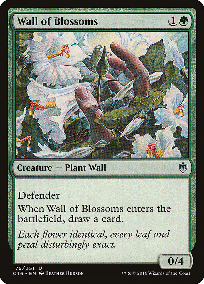Barreira de Flores / Wall of Blossoms - Magic: The Gathering - MoxLand