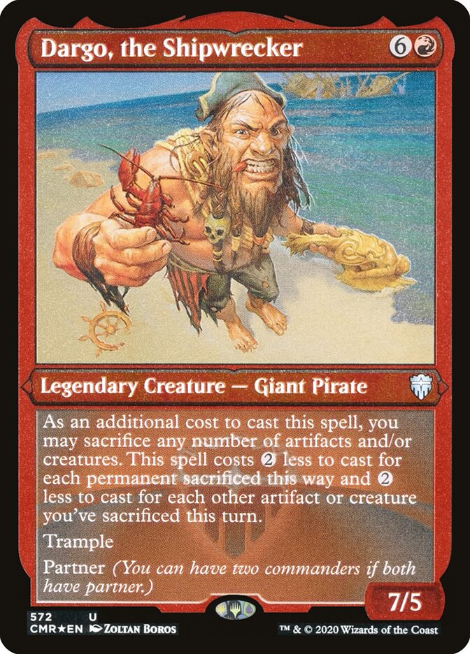 Dargo, o Naufragador / Dargo, the Shipwrecker - Magic: The Gathering - MoxLand