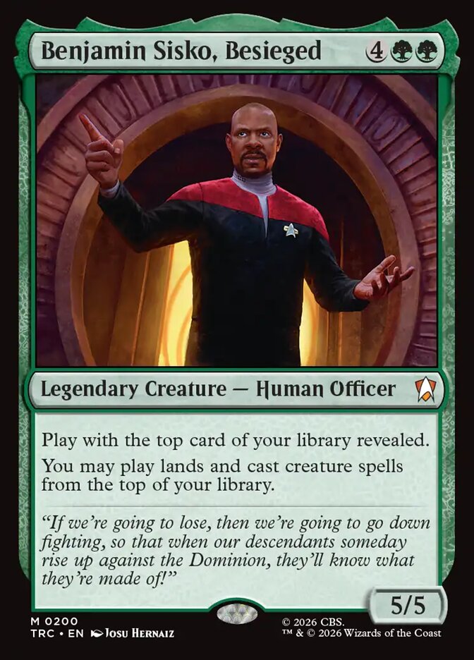 Benjamin Sisko, Besieged - Magic: The Gathering - MoxLand
