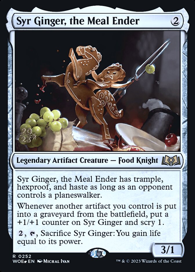 Syr Gengibra, Finalizadora de Refeições / Syr Ginger, the Meal Ender - Magic: The Gathering - MoxLand