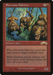 Babuínos Vorazes / Ravenous Baboons - Magic: The Gathering - MoxLand