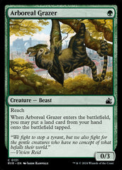 Herbívoro Arbóreo / Arboreal Grazer - Magic: The Gathering - MoxLand