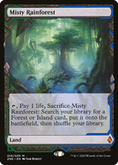 Floresta Tropical Nebulosa / Misty Rainforest - Magic: The Gathering - MoxLand