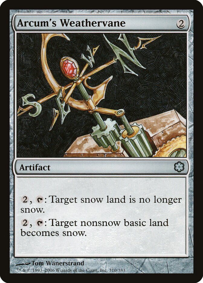 Catavento de Arcum / Arcum's Weathervane - Magic: The Gathering - MoxLand