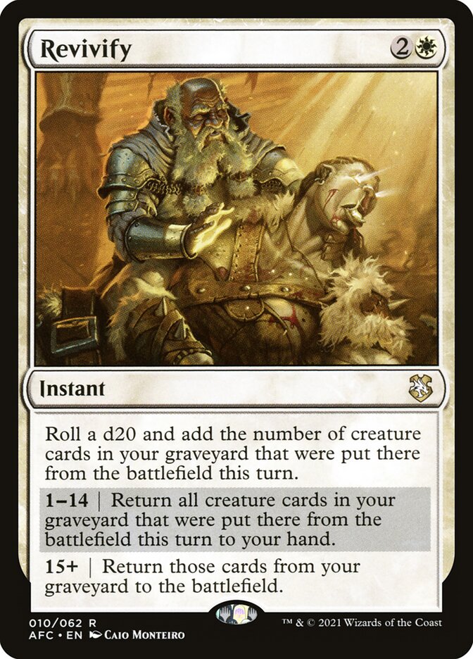 Revivificar / Revivify - Magic: The Gathering - MoxLand