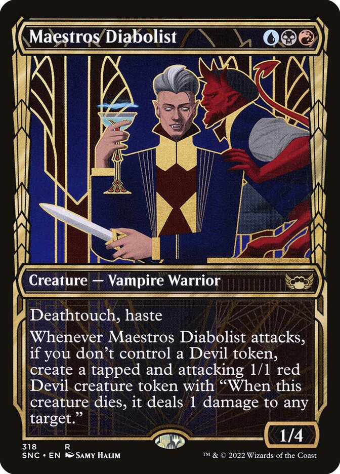 Diabolista dos Maestros / Maestros Diabolist - Magic: The Gathering - MoxLand