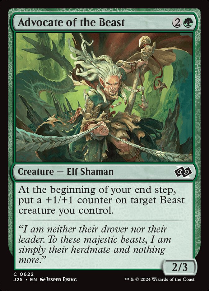 Advogado da Fera / Advocate of the Beast - Magic: The Gathering - MoxLand