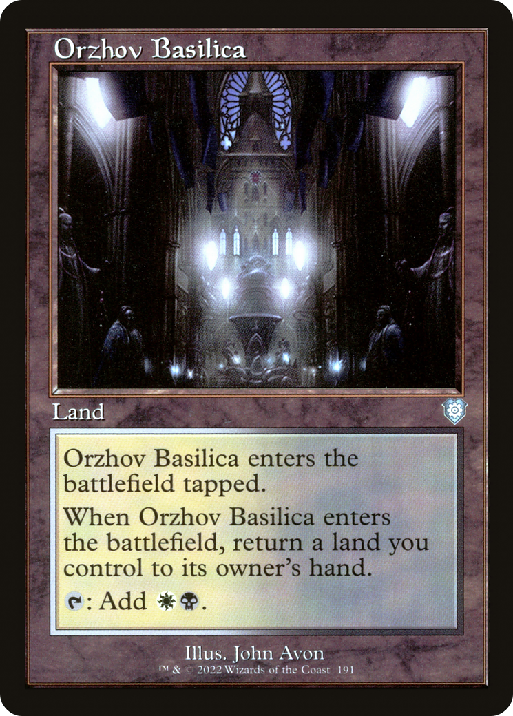 Basílica Orzhov / Orzhov Basilica - Magic: The Gathering - MoxLand