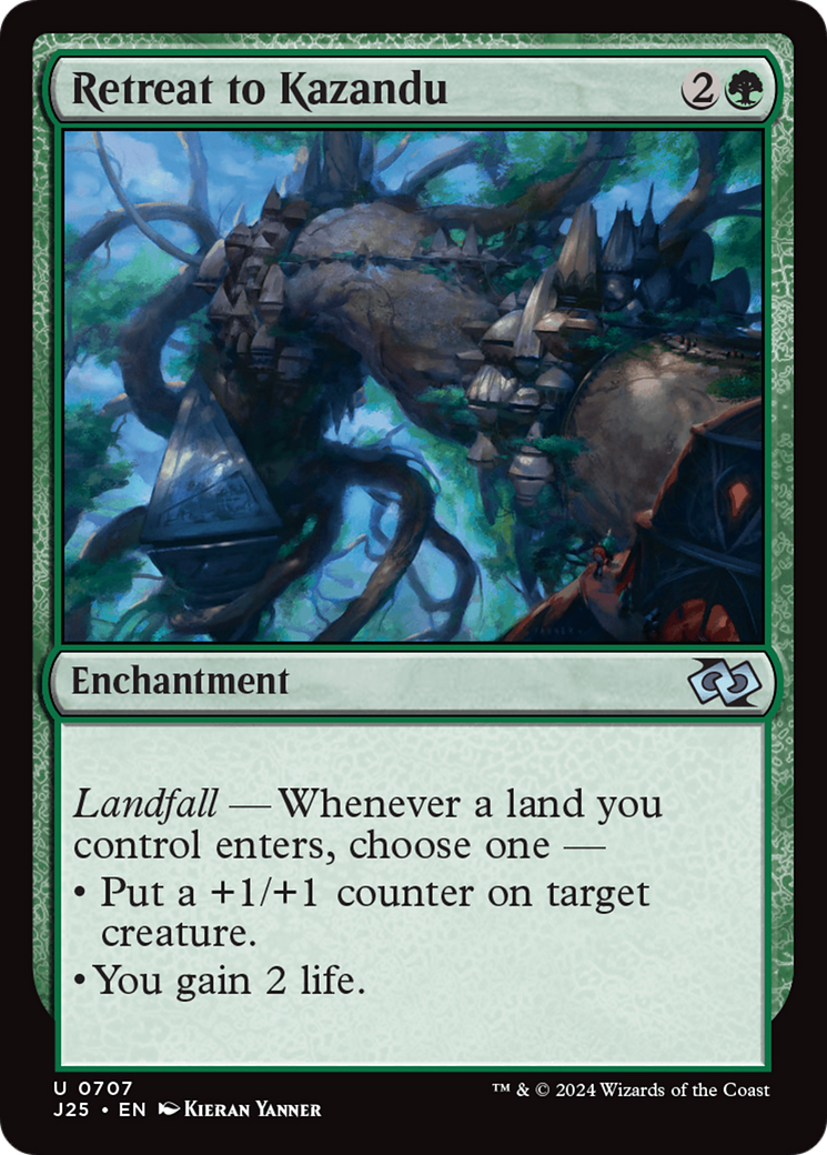 Retirada para Kazandu / Retreat to Kazandu - Magic: The Gathering - MoxLand