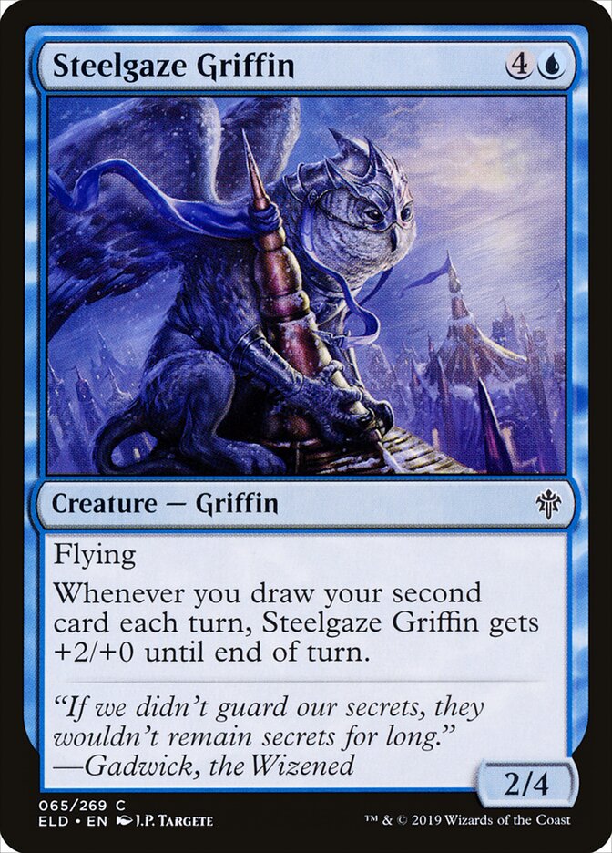 Grifo Olhar-de-aço / Steelgaze Griffin - Magic: The Gathering - MoxLand