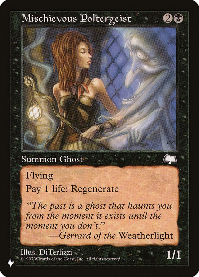 Poltergeist Malicioso / Mischievous Poltergeist - Magic: The Gathering - MoxLand