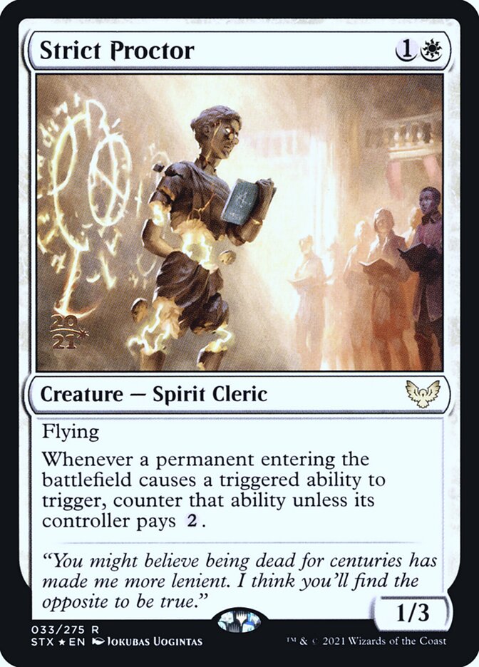 Inspetora Rigorosa / Strict Proctor - Magic: The Gathering - MoxLand