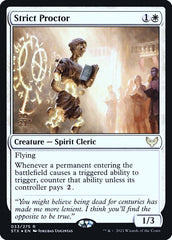 Inspetora Rigorosa / Strict Proctor - Magic: The Gathering - MoxLand