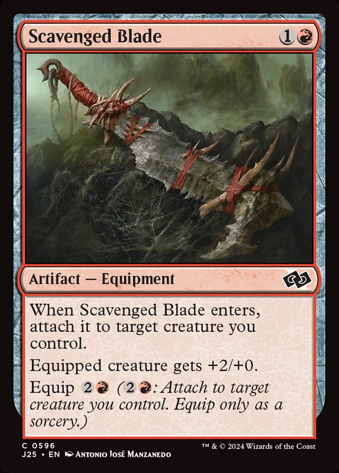 Lâmina Salvada / Scavenged Blade - Magic: The Gathering - MoxLand