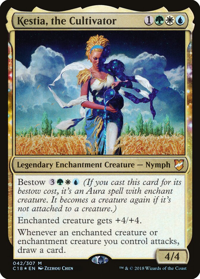 Quéstia, a Cultivatora / Kestia, the Cultivator - Magic: The Gathering - MoxLand